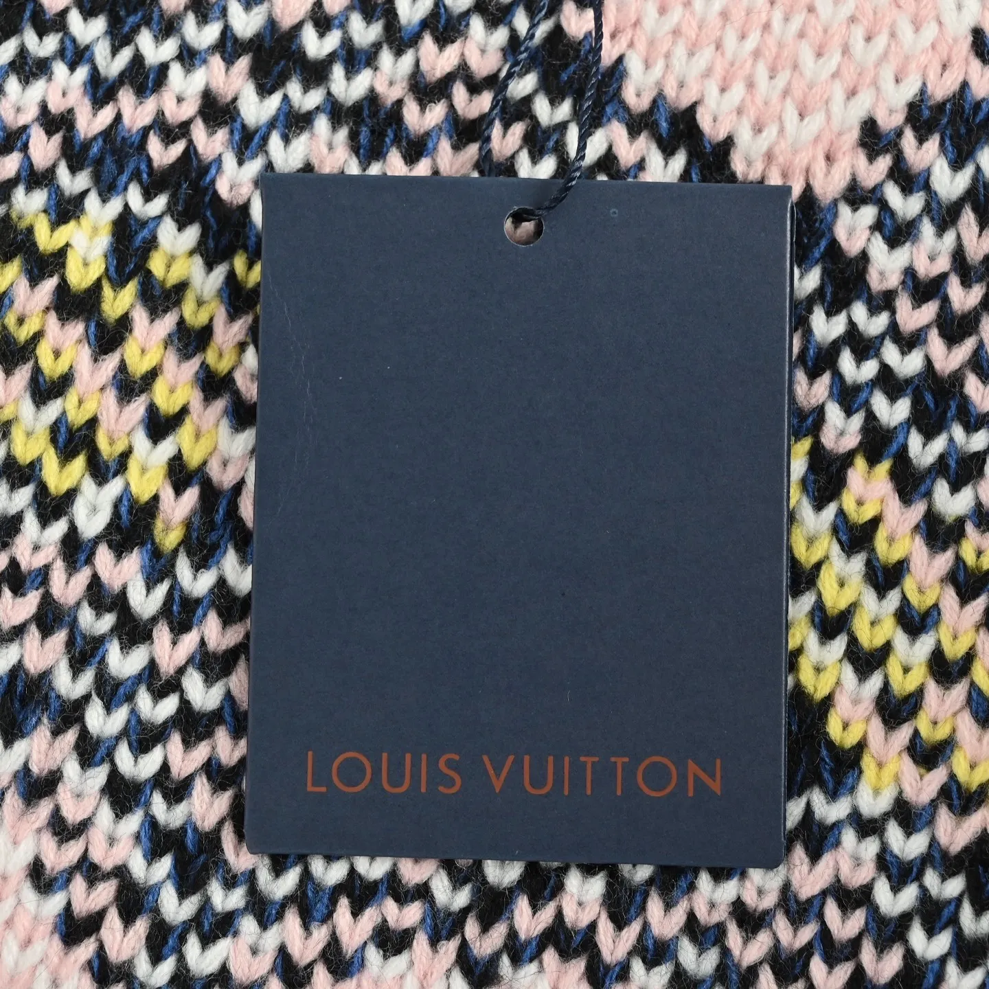 Louis Vuitton/Louis Vuitton 25Fw Nigo joint Pisces knitted jacket